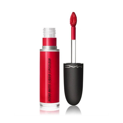 MAC Retro Matte Liquid Lipcolour Matt Lipgloss Flüssigkeit Rot Feels So Grand