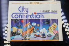 NO GAME- Authentic Manual ONLY 	City Connection Nintendo NES