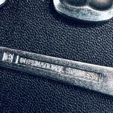 3 International Stainless Flatware Westminster Serving Set Fork Spoon