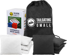 Cornhole Bags Set of 8 Regulation Professional Corn Hole Bean Bags Weather Resis