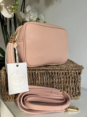 Borse in Pelle Kameratasche Leder Schultertasche Umhängetasche Made In Italy NEU