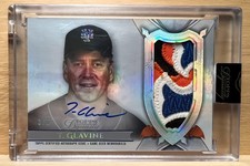 Tom Glavine 2024 Topps Dynasty /5 Logo Patch Auto #DAP-TG4