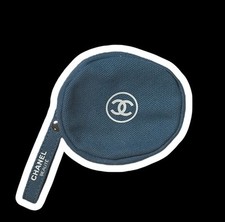 New with Box Chanel Beaute Denim Blue VIP Air Pods/ Cash/ Card Carrier 4  Pouch