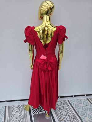 Alfred Angelo Vintage Red Party Prom Bridesmaid Dress 11/12 Union Made New | eBay Alfred Angelo Vintage Red Party Prom Bridesmaid Dress 11/12 Union Made New | eBay