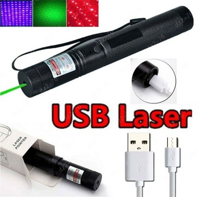50M starker Strahl grüner Laserpointer 533 nm Laser Taschenlampe wiedera