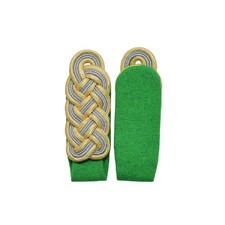 Schultergeflechte WH General GOLD Schulterstücke auf hellgrünem ohne Lasche