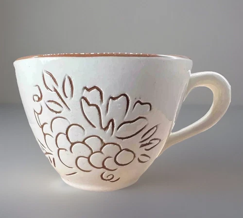 Stangl Pottery Sgraffito Tea Cup Vintage Replacement Hot Cocoa Coffee Tea Party