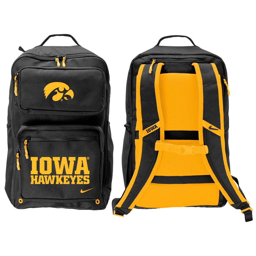 iowa hawkeyes nike backpack Waukee Warriors Waukee Letterman Locker a padded back Nike University of Iowa Hawkeyes