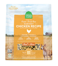 Open Farm Freeze Dried Harvest Chicken Dog Food 22oz Grain Free Recipe