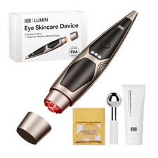 4-in-1 Eye Massager Tool Under Eye Red Light Therapy for Face, Eye Lift Depuf...
