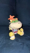 Super Mario Bowser Jr Plush Sanei *Rare*