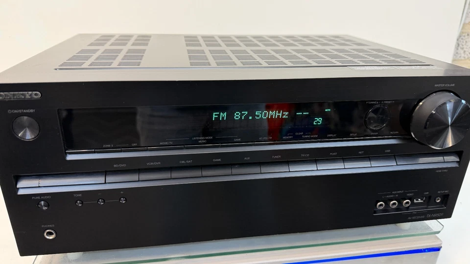 Onkyo TX-NR 509 5.1 AV Receiver/Verstärker Gebraucht Ohne Fernbedienung - Bild 3 von 4