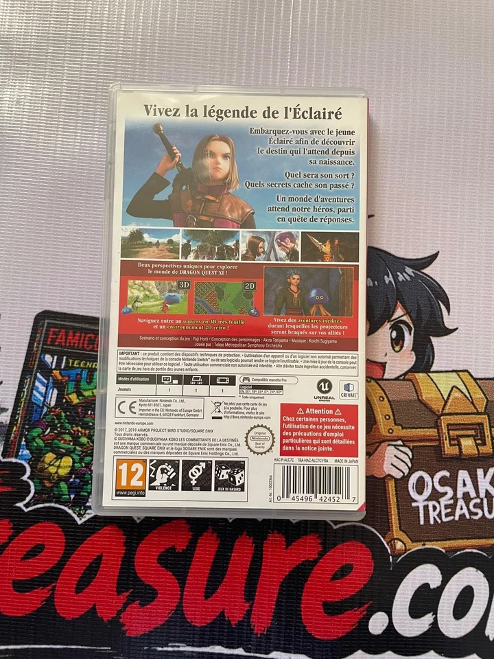 Dragon Quest XI S: Les Combattants de la destinée Édition Ultime Nintendo Switch, photo 2 sur 3
