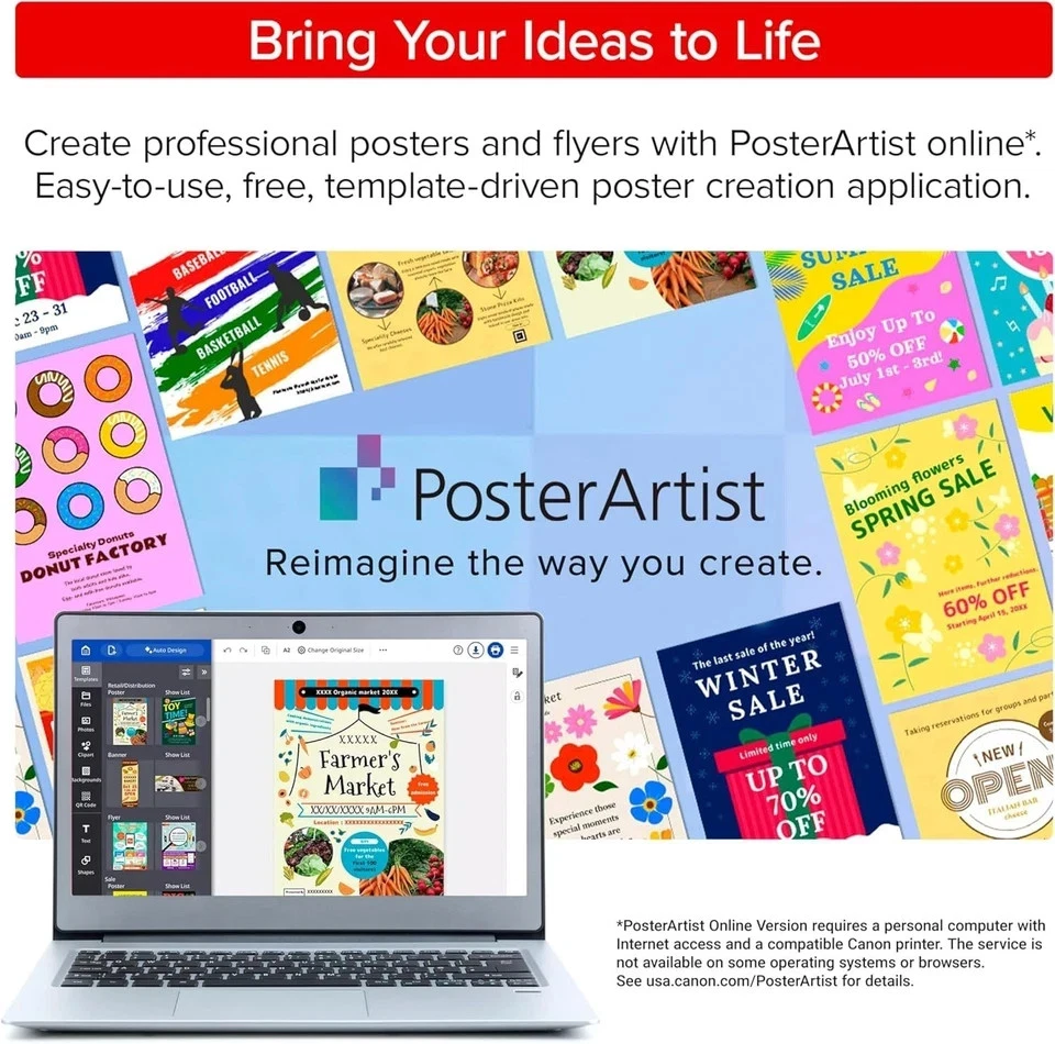 Canon Pixma TR150 Wireless Mobile Printer - Image 2 of 4