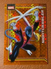 2026 Topps Chrome Marvel - NIGHTCRAWLER #87 - Orange X-Fractor 09/25