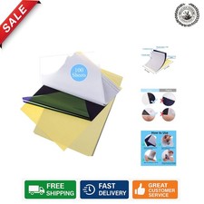 100 PCS Tattoo Stencil Paper - 8.5" x 11" Thermal Transfer for Flawless Designs