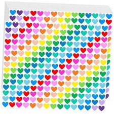 Heart Stickers, 4050 Pieces, 1/2 Inch Mini Colorful Stickers for Kids, Party