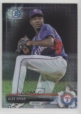 2017 Bowman Chrome Prospects Mega Box Refractor Alex Speas #BCP68 fm0