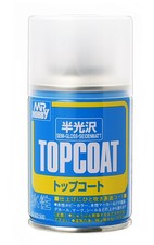 B502 Semi-Gloss Spray, Mr. Hobby Mr. Coat