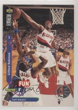 1995-96 Collector's Choice Fun Facts Player's Club Clifford Robinson #187 15fy