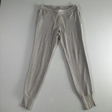 Athleta Womens Small Jogger Pants Gray Drawstring Athleisure Casual Pockets