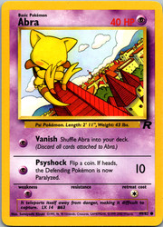 Abra 49/82 Team Rocket Common Unlimited