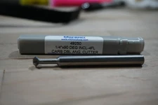 MICROCUT 1/4"DIA X 1/8" WIDE 90° CARBIDE DOUBLE ANGLE CUTTER, FREE SHIP, 1 PIECE