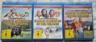 Die Abenteuer der Familie Robinson in der Wildnis  [3 Blu-rays]