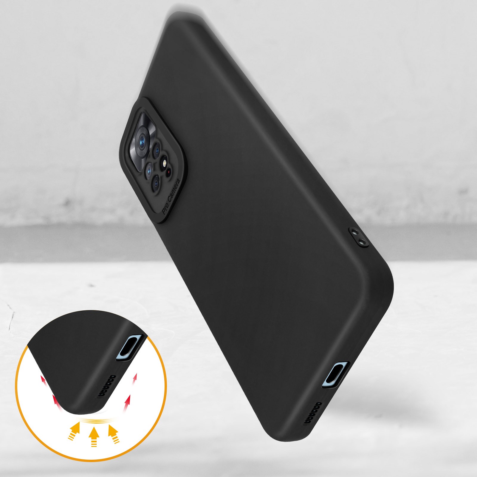 Coque résistant Xiaomi Redmi Note 11 Pro Plus silicone antichoc