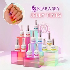 Kiara Sky Jelly Tints Gel Polish HEMA-Free Soak Off Gel Polish CHOOSE YOUR COLOR