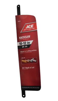 Ace Hacksaw Blade-10-12 '' -24 TPI-3 3/8'' Depth Of Cut-26259