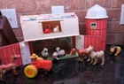 Vintage 1967 FISHER PRICE Little People Play Family Farm  #915 + Accessories
