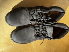 Timberland Black Work Boots Size 10 Womens