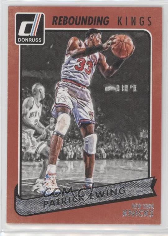 2015-16 Panini Donruss Rebounding Kings Patrick Ewing #20 HOF 0oy0