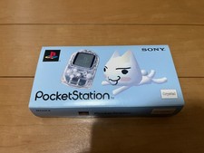 Sony PocketStation PlayStation PS Crystal SCPH-4000 BOX  Manual Japan Toro