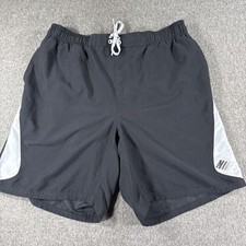 Vintage Y2K Nike Swim Trunks 7" Center Swoosh Lined Board Shorts Mens Large