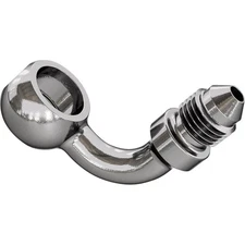 Goodridge Banjo Adaptor - 90° for 7/16" Bolt - Stainless Steel P599-03-04C