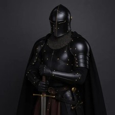 Medieval Cuirass Body Armor Knight Chest Plate Costume LARP Fantasy Decor