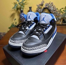 Jordan 3 Retro Sport Blue for Sale - Authenticity Guaranteed - eBay