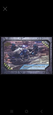#ad #ad BRUTE PROWLER 2024 Upper Deck Halo Legacy War Machines Rampant #WM34 #023 117 $28.00