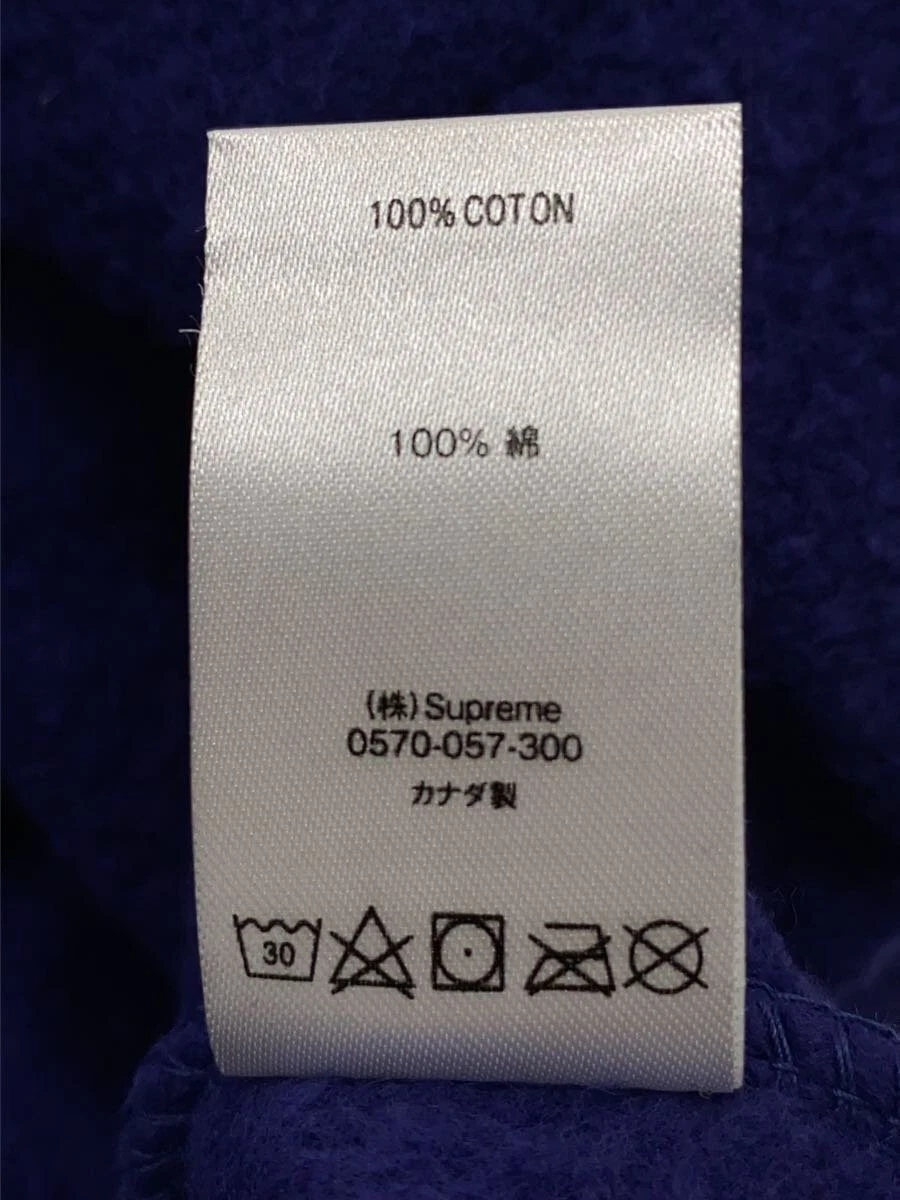 Felpa Supreme viola M usata