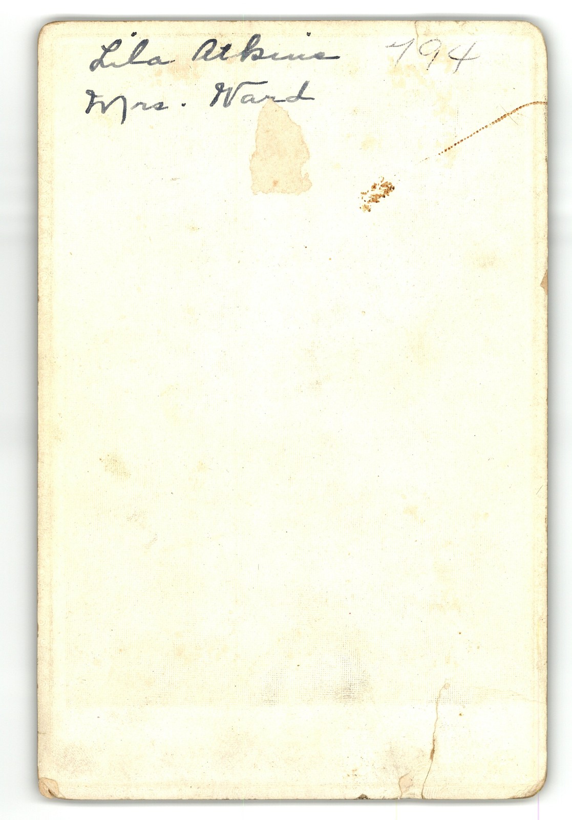 Cabinet Card Circa 1890s Ward Two Women Theatrical Costumes Mozart Taunton Mass — additional view