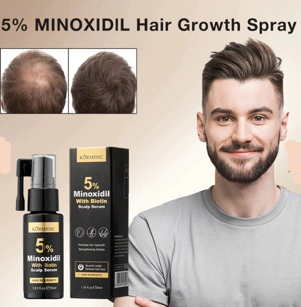 KORMESIC 5% Minoxidil Biotin scalp serum 30 ml | eBay