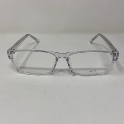 VE SOHO EYEWEAR 1061 CRYSTAL CLEAR 60-16-150 EYEGLASSES 107O