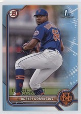 2022 Bowman Prospects Sky Blue Border 111/499 Robert Dominguez #BP-51 0w47