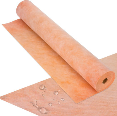 Waterproofing Membrane for Shower,Waterproof Membrane 3.3 Ftx98.5 FT Roll(323Sq