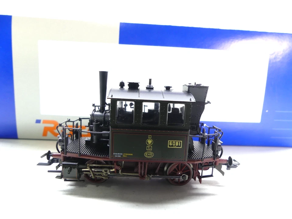 Roco H0 43337 Dampflok T2 #6081, KPEV, DC, DSS, NEM, NEU in OVP, geprüft #67956 - Bild 1 von 4