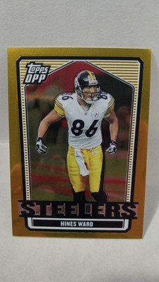 2007 Topps Draft Picks and Prospects (DPP) - Hines Ward #23 Chrome Gold /99
