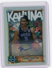 2022-23 Bowman University Chrome The Big Kahuna /150 Tyrese Proctor #TBK-25 Auto