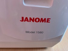 Janome Sewing Machine with foot pedal, used